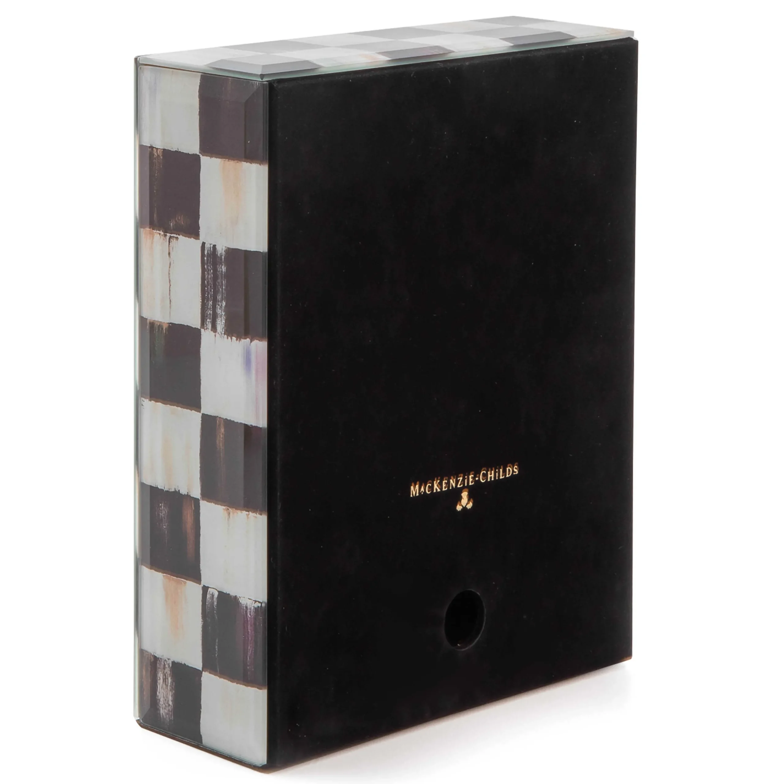 MacKenzie-Childs Courtly Check Carriage Clock| Room Accents
