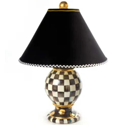 MacKenzie-Childs Courtly Check Ceramic Globe Lamp| Room Accents|Lighting