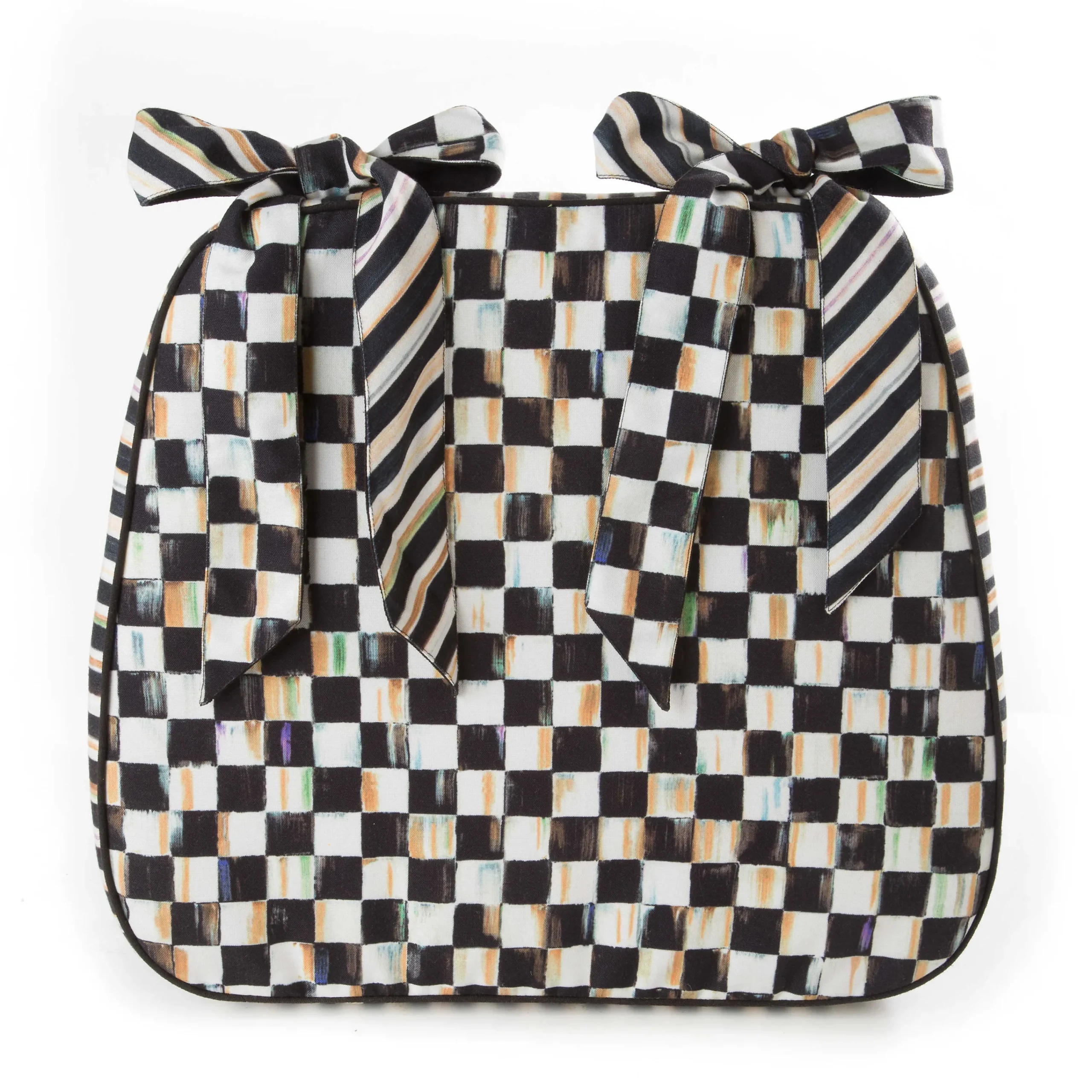 MacKenzie-Childs Courtly Check Chair Cushion| Pillows, Throws, & Cushions