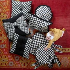 MacKenzie-Childs Courtly Check Chair Cushion| Pillows, Throws, & Cushions