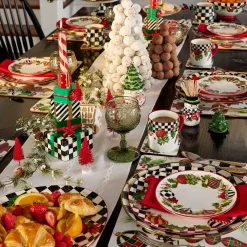 MacKenzie-Childs Courtly Check Charger/Plate| Dinnerware & Flatware