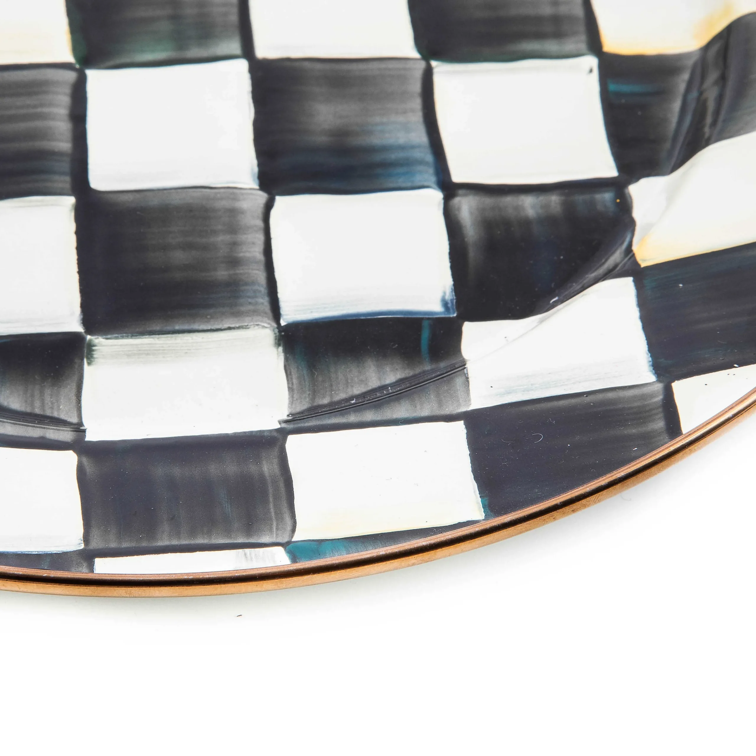 MacKenzie-Childs Courtly Check Charger/Plate| Dinnerware & Flatware