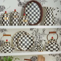 MacKenzie-Childs Courtly Check Charger/Plate| Dinnerware & Flatware