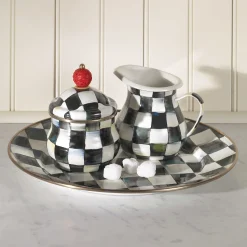 MacKenzie-Childs Courtly Check Charger/Plate| Dinnerware & Flatware