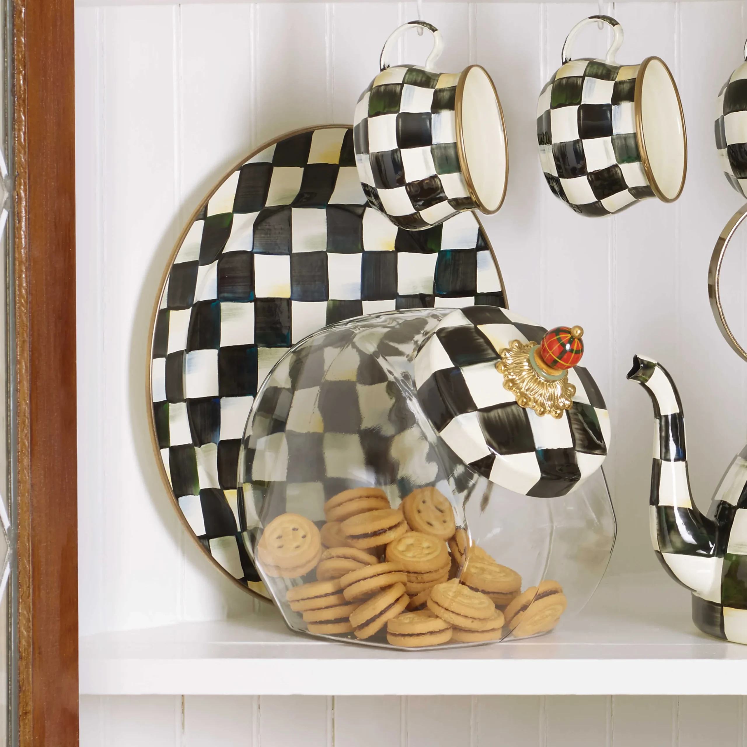 MacKenzie-Childs Courtly Check Charger/Plate| Dinnerware & Flatware