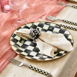 MacKenzie-Childs Courtly Check Charger/Plate| Dinnerware & Flatware