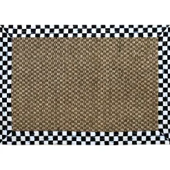 MacKenzie-Childs Courtly Check Chunky Sisal 2' x 3' Rug| Rugs
