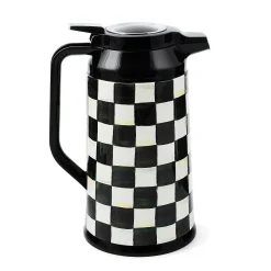 MacKenzie-Childs Courtly Check Coffee Carafe| The Coffee Shop|Fall Entertaining