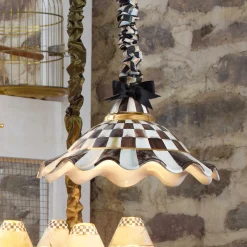 MacKenzie-Childs Courtly Check Cord Cover| Finishing Touches|Room Accents