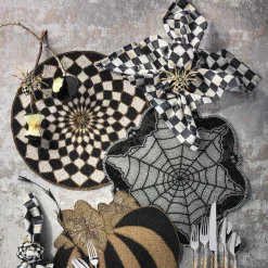 MacKenzie-Childs Courtly Check Cotton Napkin| Fall Entertaining|Kitchen & Table Linens
