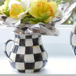 MacKenzie-Childs Courtly Check Creamer| The Coffee Shop|Serveware