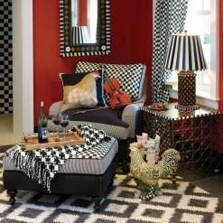 MacKenzie-Childs Courtly Check Curtain Panel| Room Accents