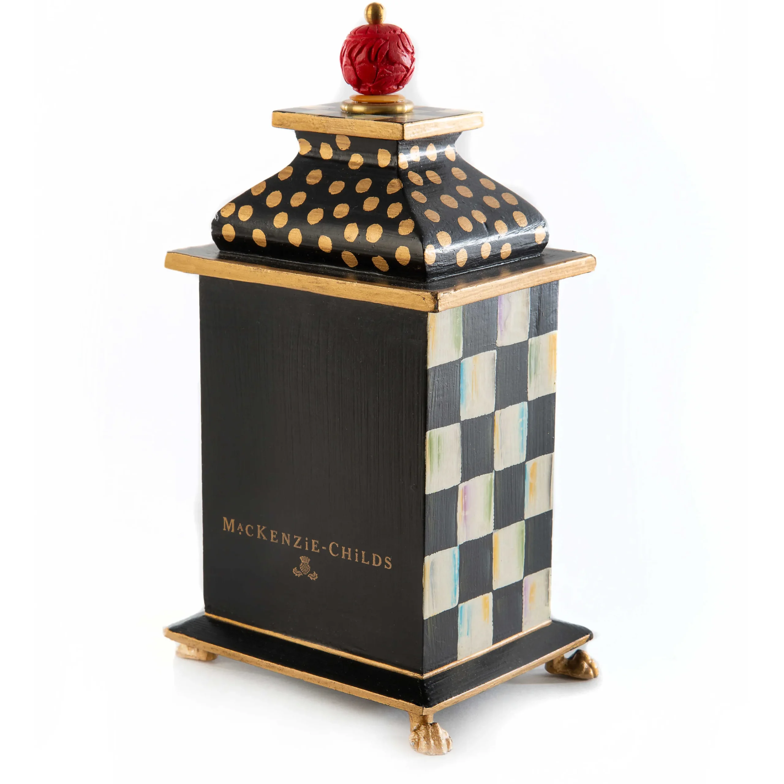 MacKenzie-Childs Courtly Check Desk Clock| Room Accents