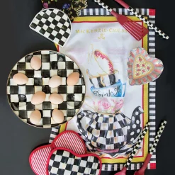 MacKenzie-Childs Courtly Check Egg Plate| Easter|Spring