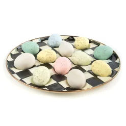 MacKenzie-Childs Courtly Check Egg Plate| Easter|Spring