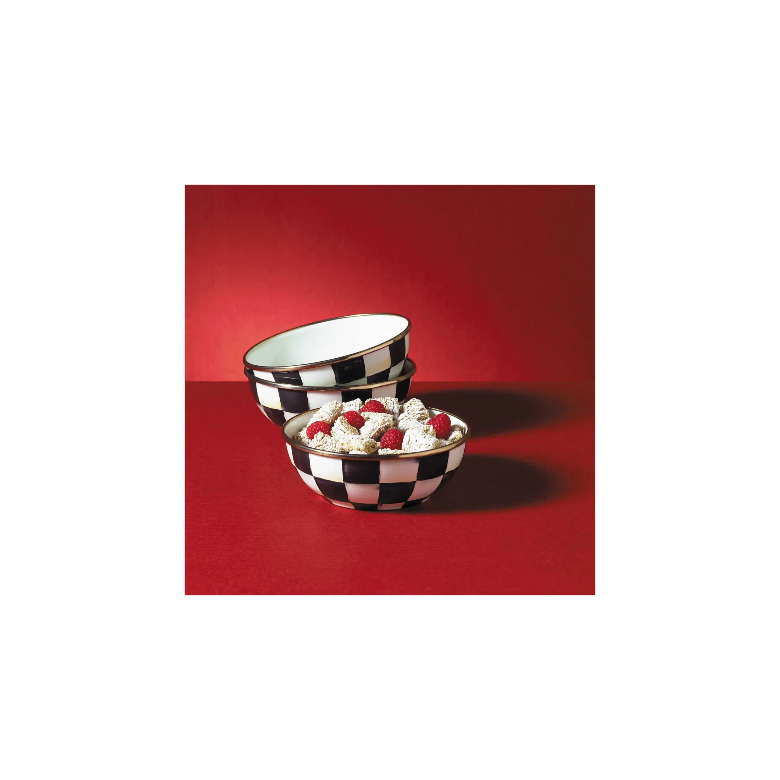 MacKenzie-Childs Courtly Check Everyday Bowl| Bar Entertaining|Dinnerware & Flatware