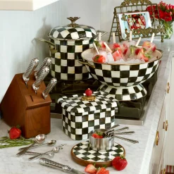 MacKenzie-Childs Courtly Check Everything Bowl| Bar Entertaining|Serveware
