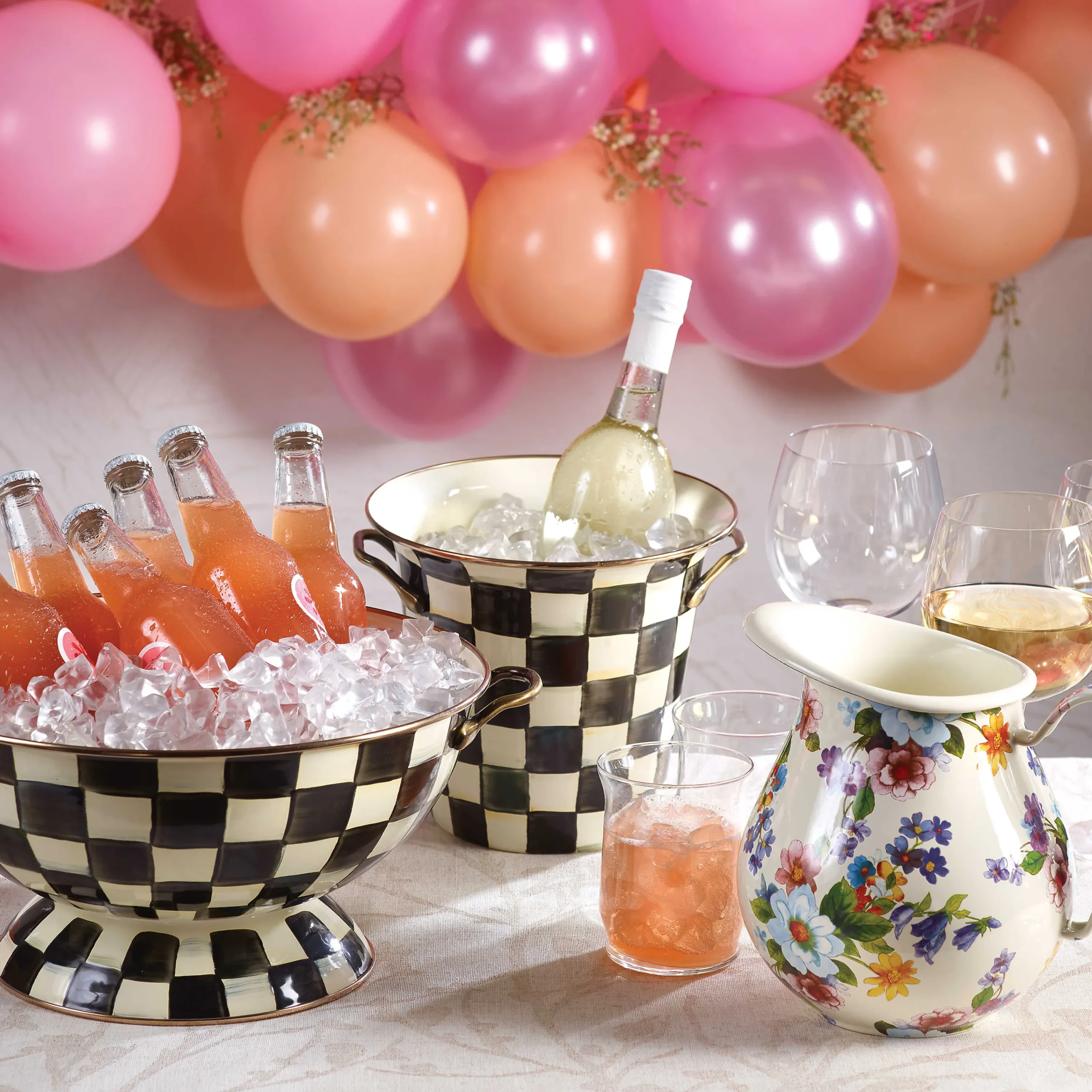 MacKenzie-Childs Courtly Check Everything Bowl| Bar Entertaining|Serveware