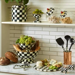 MacKenzie-Childs Courtly Check Everything Bowl| Bar Entertaining|Serveware