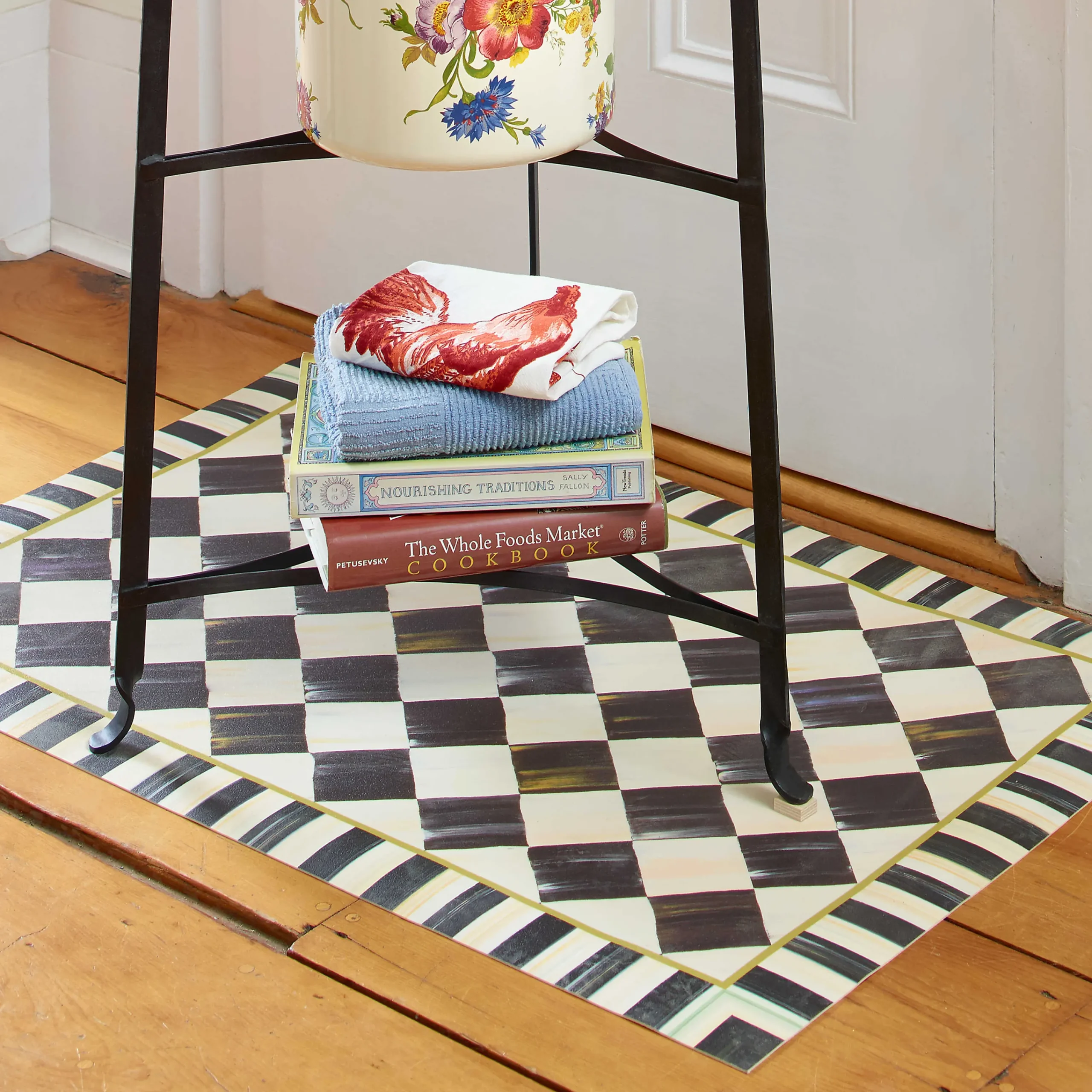 MacKenzie-Childs Courtly Check Floor Mat - 2' x 3'| Rugs