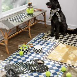 MacKenzie-Childs Courtly Check Floor Mat - 2' x 3'| Rugs