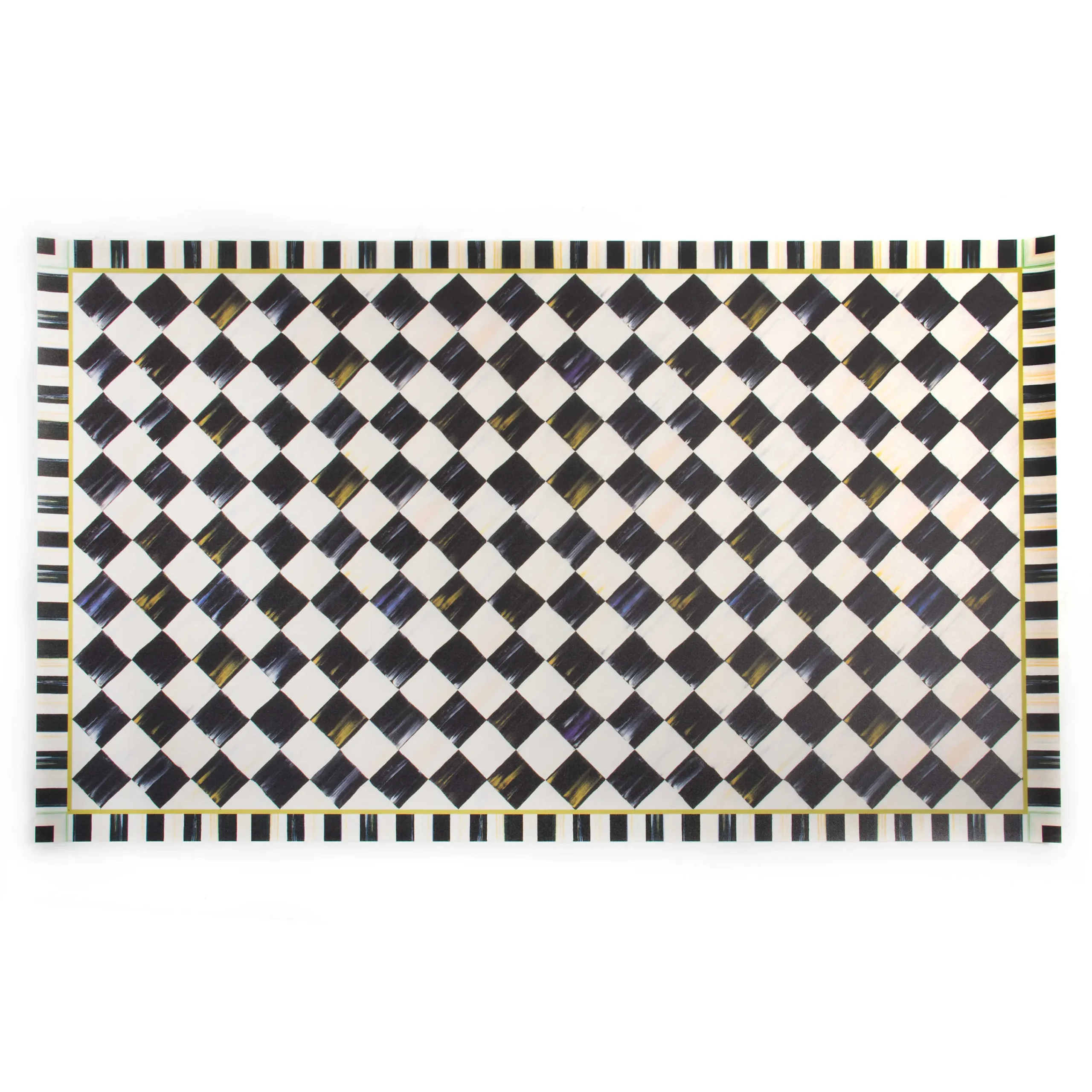 MacKenzie-Childs Courtly Check Floor Mat - 3' x 5'| Rugs
