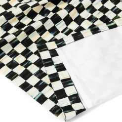 MacKenzie-Childs Courtly Check Grommet Top Curtain Panel| Room Accents