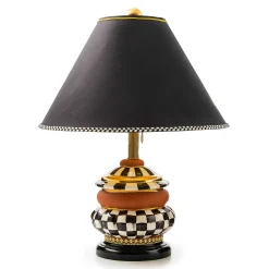 MacKenzie-Childs Courtly Check Groovy Table Lamp| Lighting