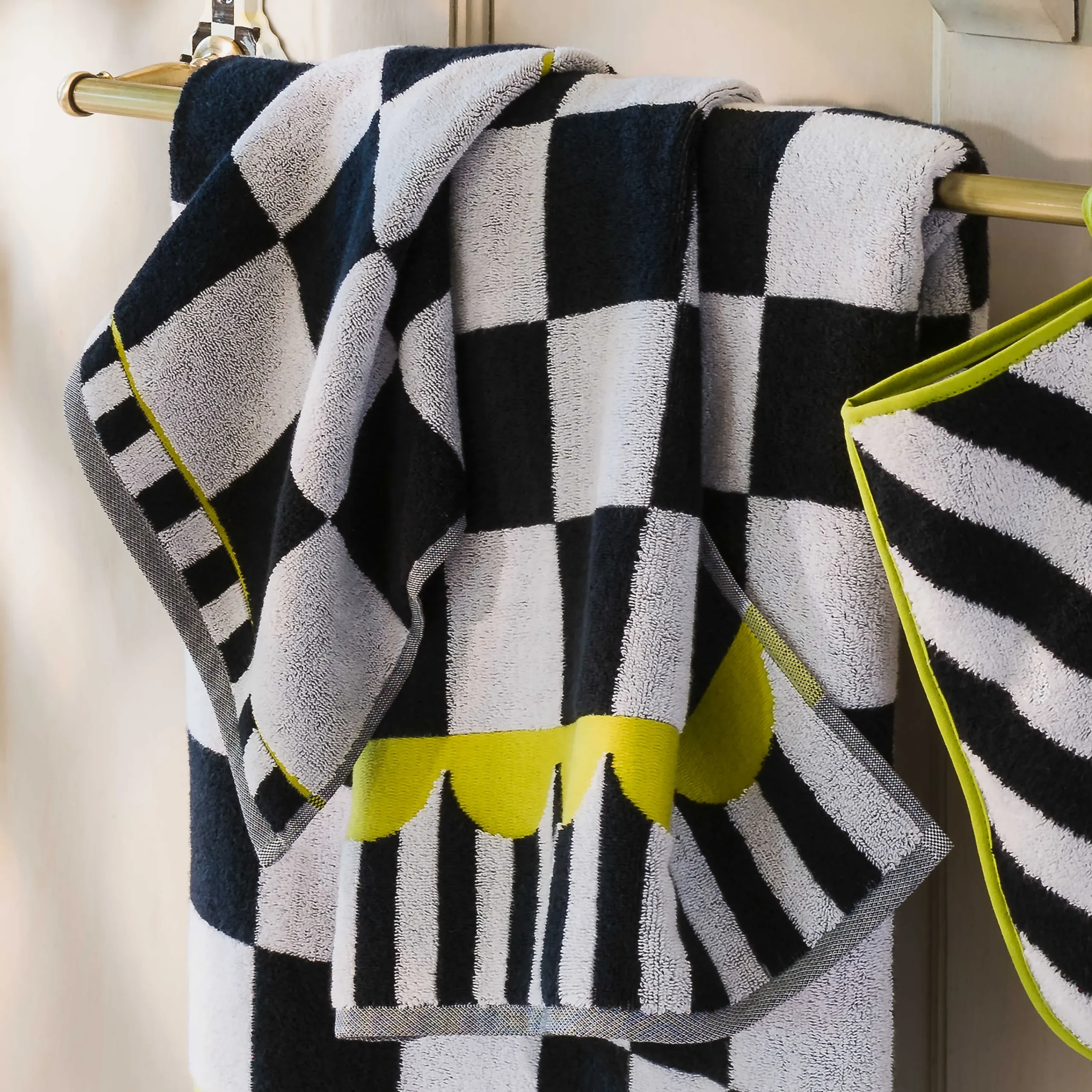 MacKenzie-Childs Courtly Check Hand Towel| Bath & Bath Accessories