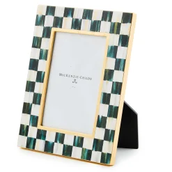 MacKenzie-Childs Courtly Check Lacquer 4 x 6 Frame| Room Accents