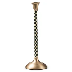 MacKenzie-Childs Courtly Check Large Candlestick| Candles & Fragrances|Room Accents