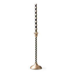 MacKenzie-Childs Courtly Check Large Candlestick| Candles & Fragrances|Room Accents