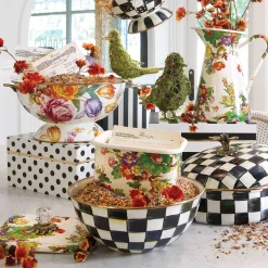 MacKenzie-Childs Courtly Check Large Everyday Bowl| Fall Entertaining|Serveware