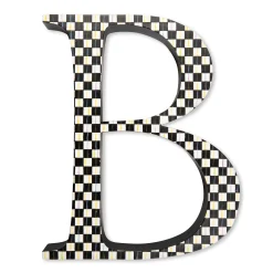 MacKenzie-Childs Courtly Check Letter - B| Room Accents