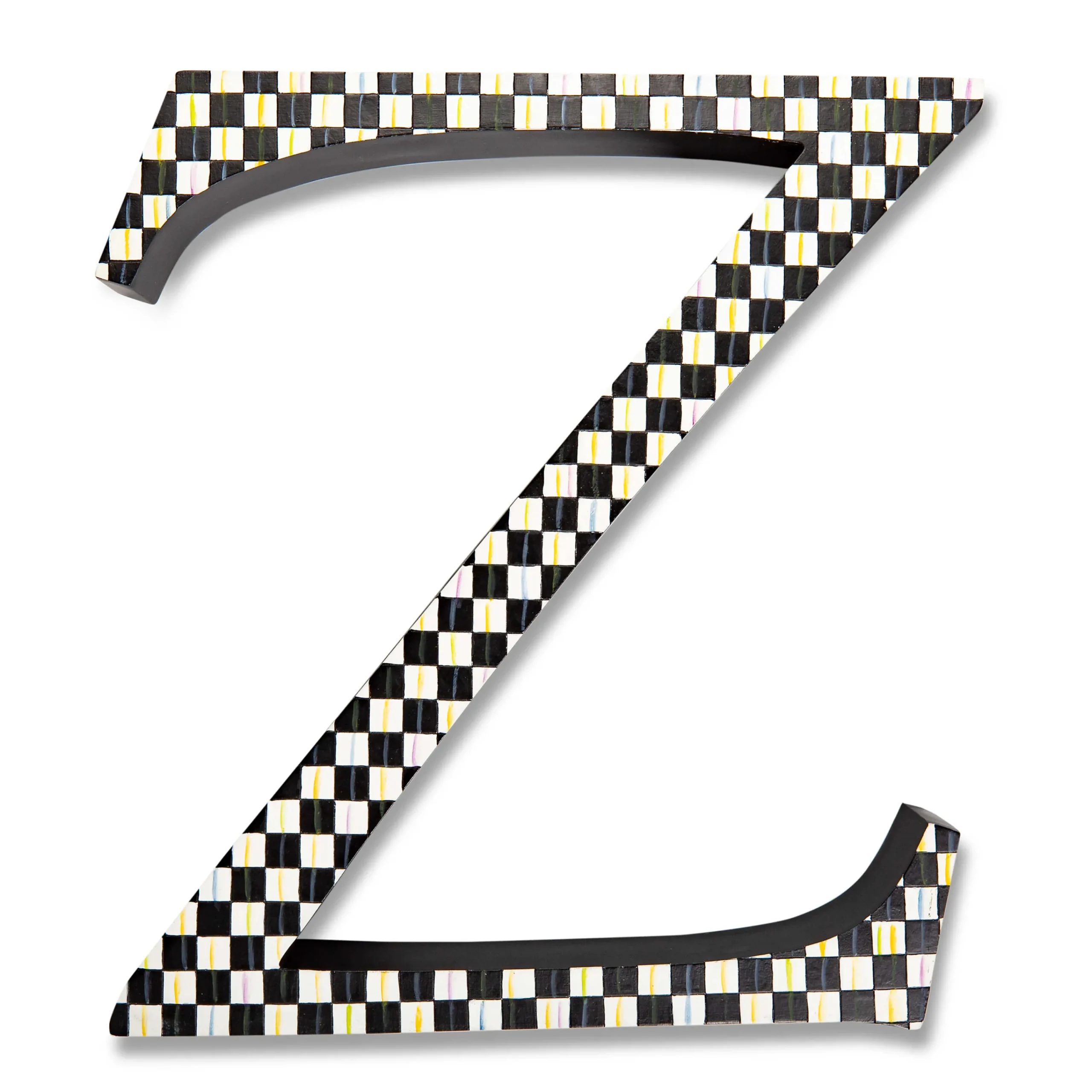 MacKenzie-Childs Courtly Check Letter - Z| Room Accents