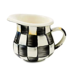 MacKenzie-Childs Courtly Check Little Creamer| The Coffee Shop|Serveware