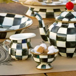 MacKenzie-Childs Courtly Check Little Creamer| The Coffee Shop|Serveware