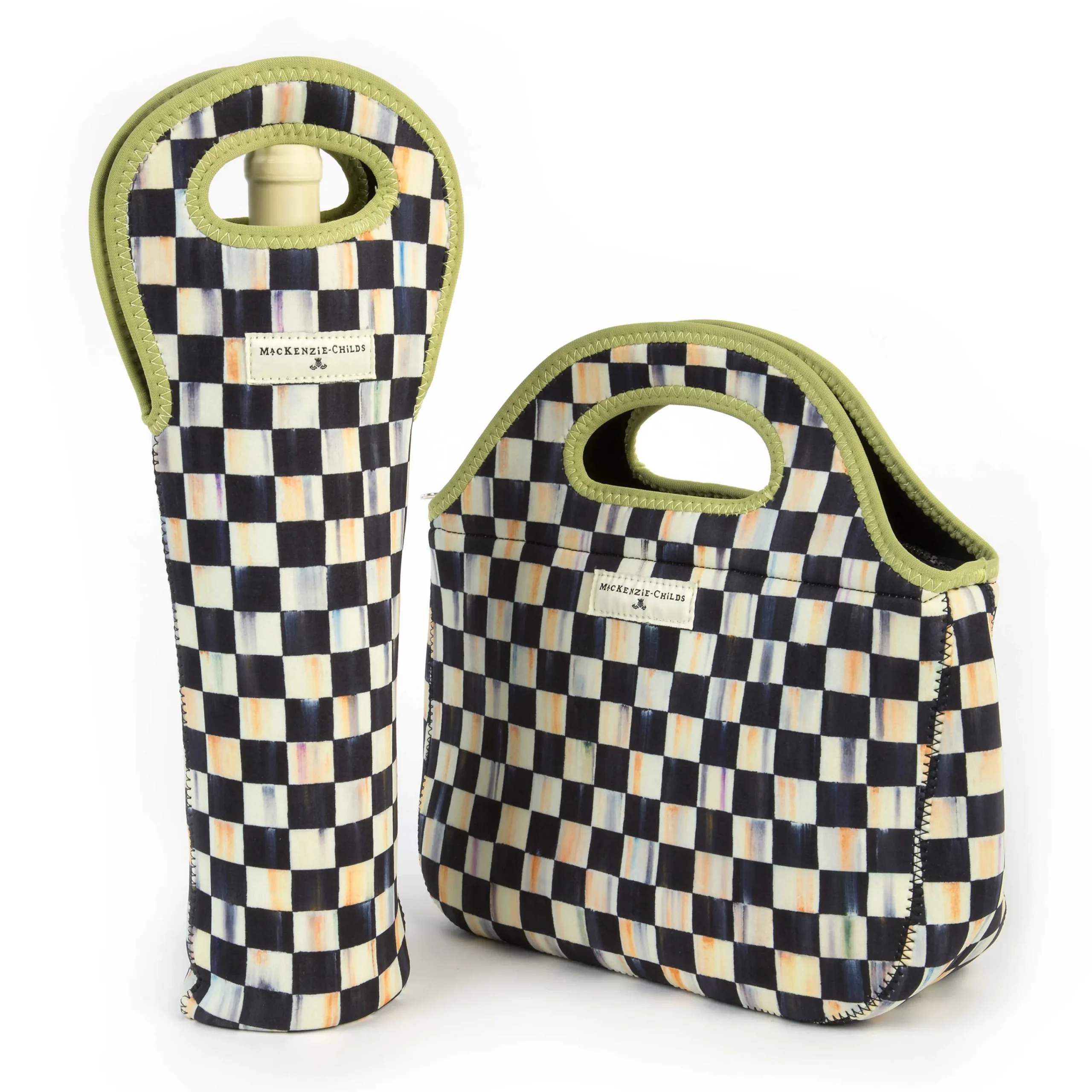 MacKenzie-Childs Courtly Check Lunch Tote| Accessories