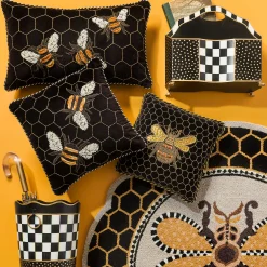MacKenzie-Childs Courtly Check Magazine Holder| Room Accents