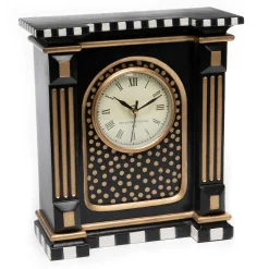 MacKenzie-Childs Courtly Check Mantel Clock| Room Accents