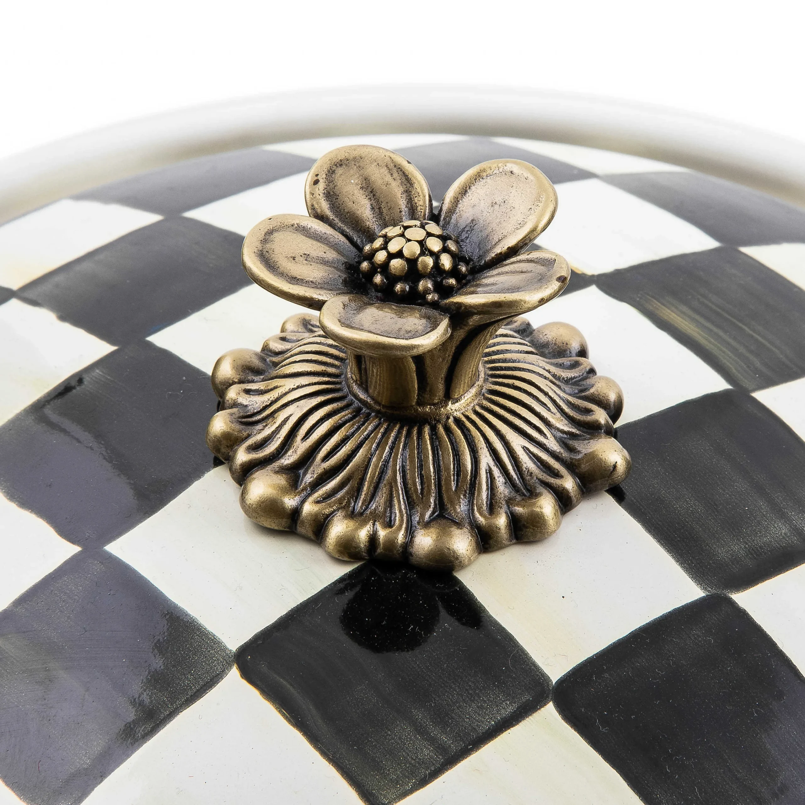 MacKenzie-Childs Courtly Check Medium Casserbole| Cookware & Bakeware