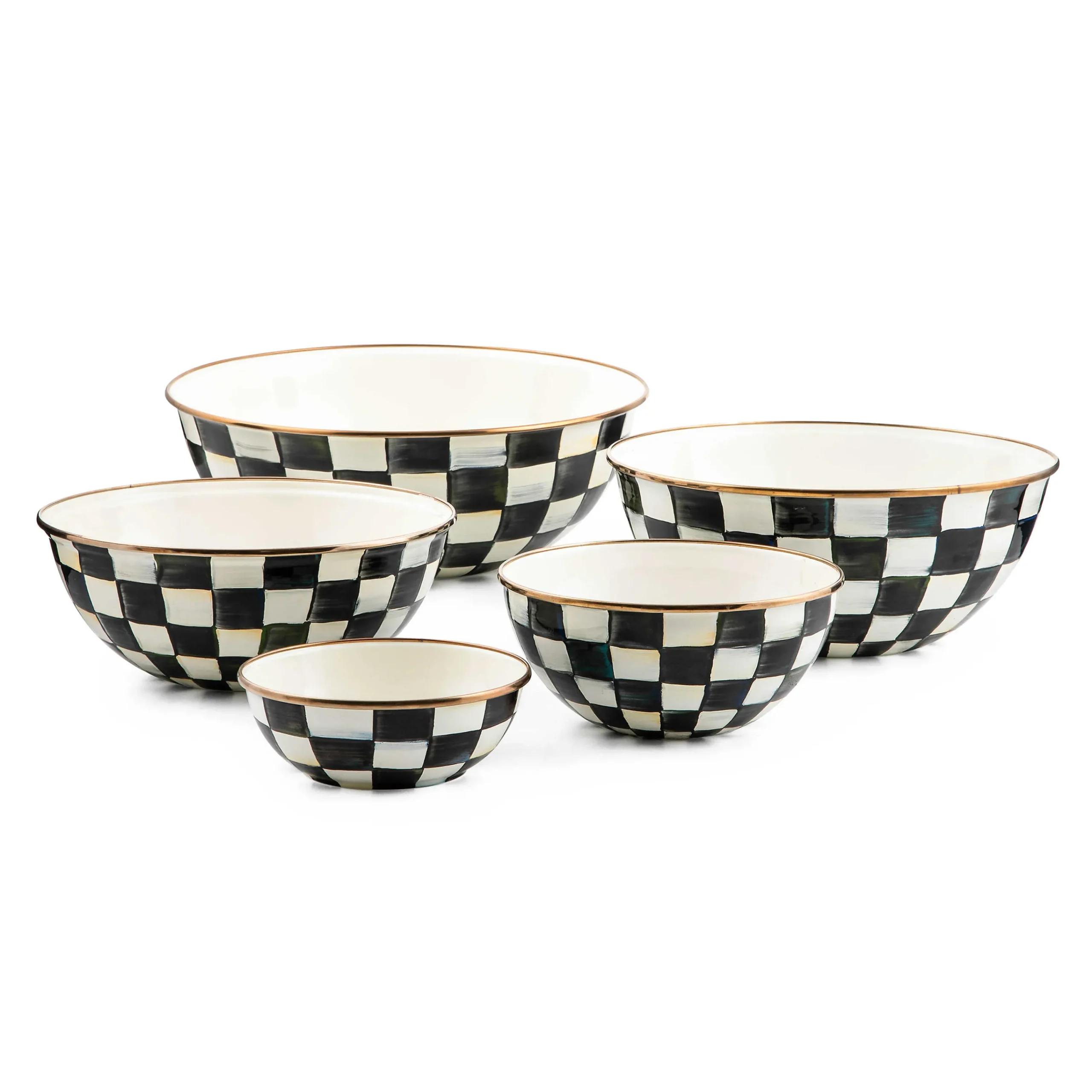 MacKenzie-Childs Courtly Check Medium Everyday Bowl| Serveware