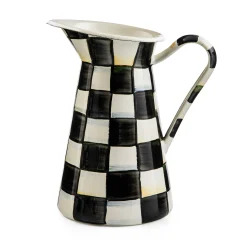 MacKenzie-Childs Courtly Check Medium Practical Pitcher| Bar Entertaining|Serveware
