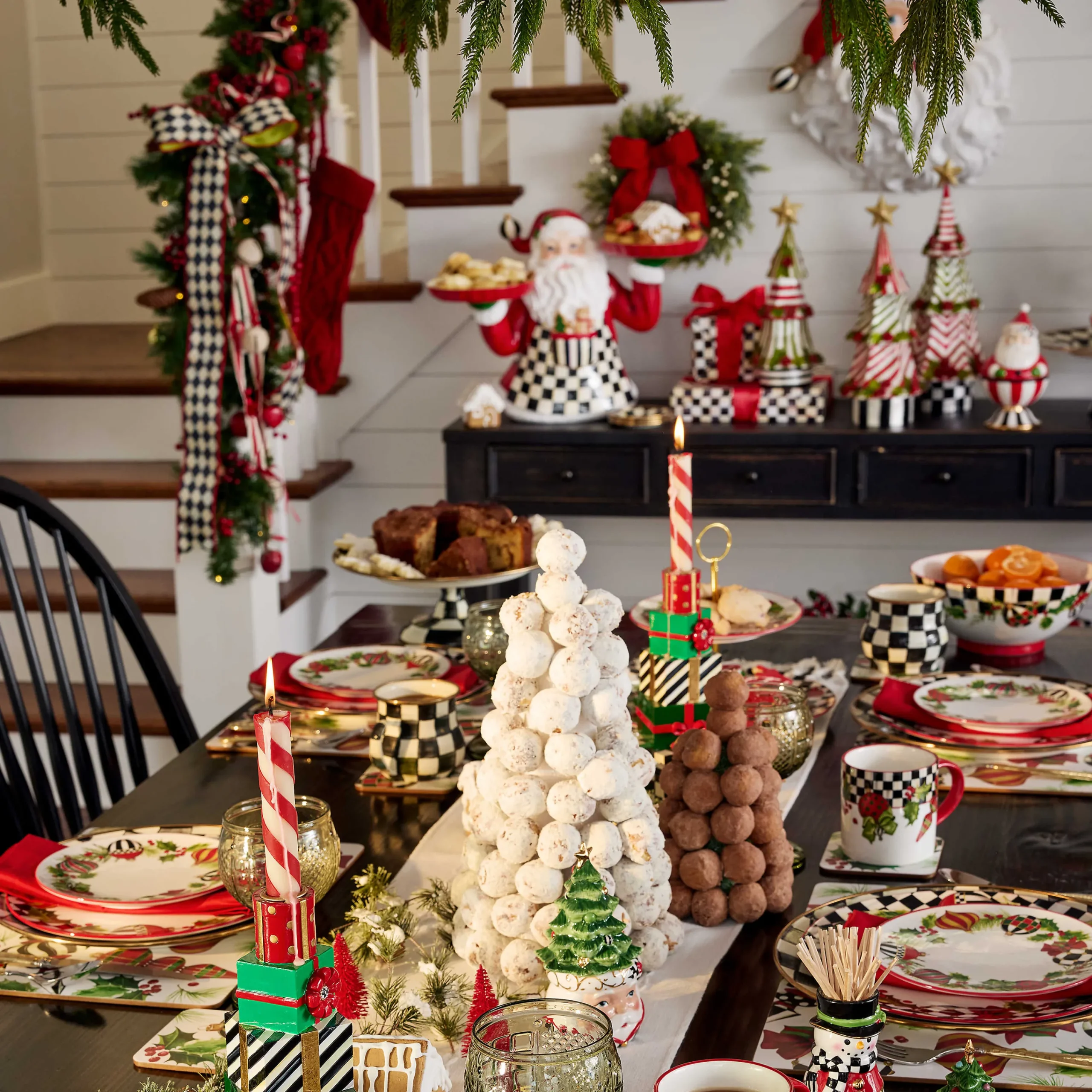MacKenzie-Childs Courtly Check Mug| The Coffee Shop|Fall Entertaining