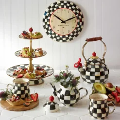 MacKenzie-Childs Courtly Check Mug| The Coffee Shop|Fall Entertaining