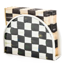MacKenzie-Childs Courtly Check Napkin Holder| Serveware