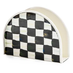 MacKenzie-Childs Courtly Check Napkin Holder| Serveware