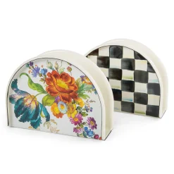 MacKenzie-Childs Courtly Check Napkin Holder| Serveware
