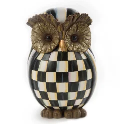 MacKenzie-Childs Courtly Check Owl| The Halloween Shop|The Fall Shop