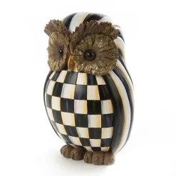 MacKenzie-Childs Courtly Check Owl| The Halloween Shop|The Fall Shop